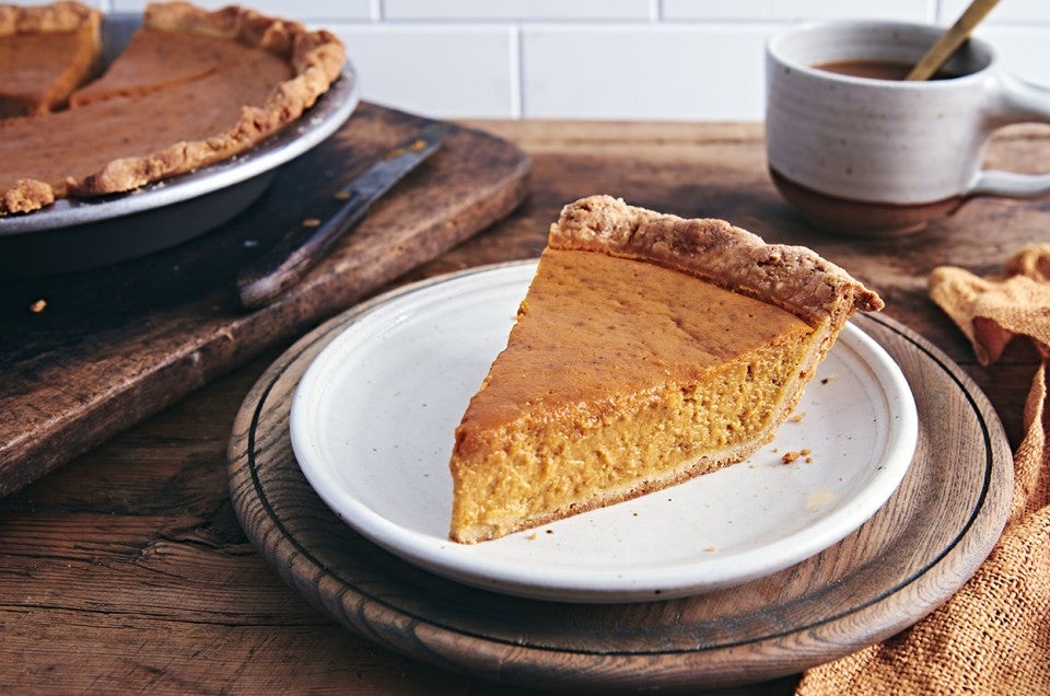 Keto-Friendly Pumpkin Pie - select to zoom