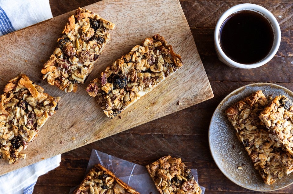 Coconut, Fruit & Nut Bars - select to zoom