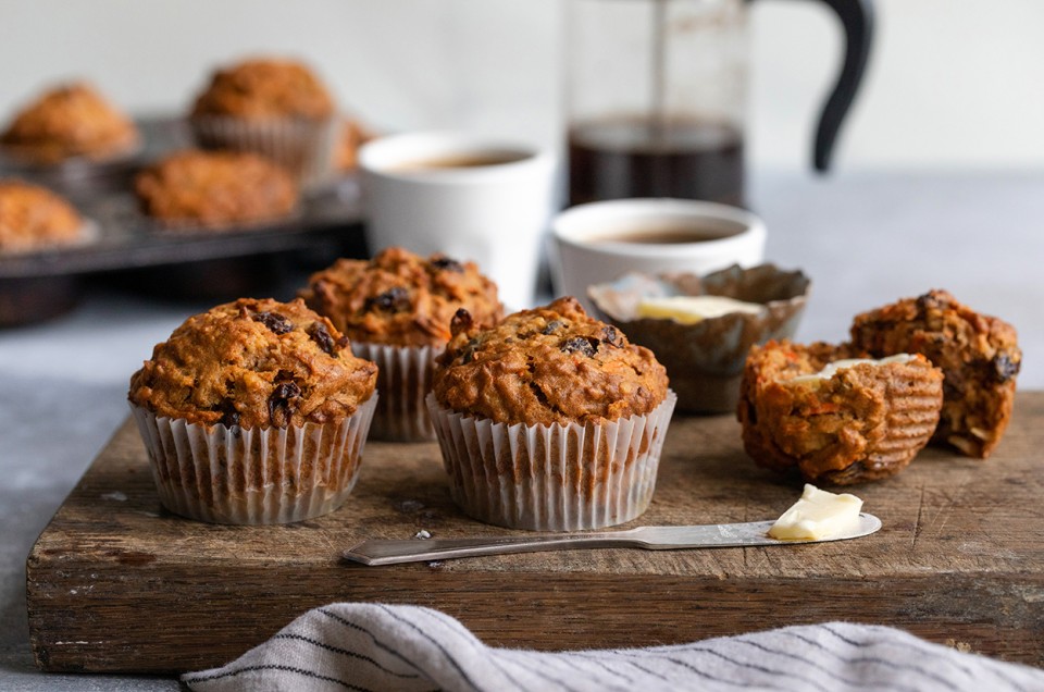 Gluten-Free Morning Glory Muffins - select to zoom