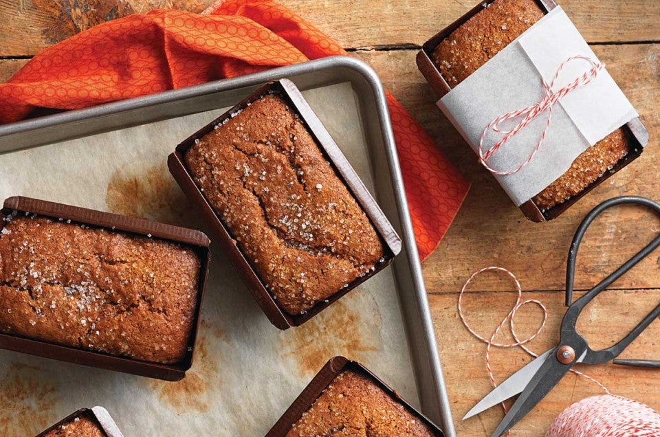 Small loaves of pumpkin bread