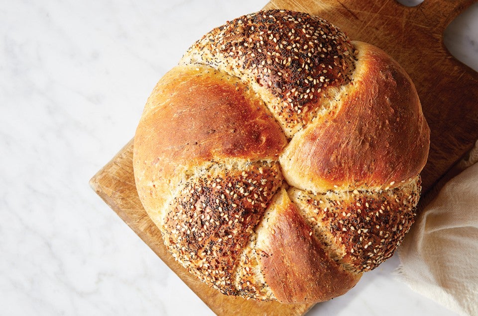 Asiago and Everything Bread - select to zoom