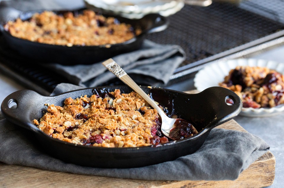 Cherry Berry Apple Crumble - select to zoom