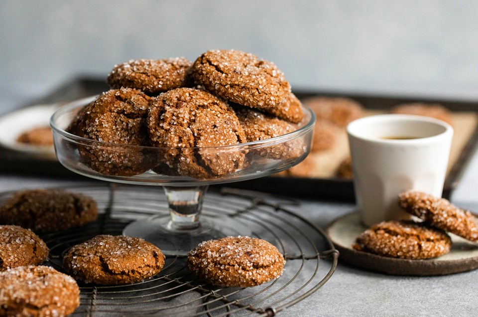 Gluten-Free Cocoa Molasses Cookies - select to zoom