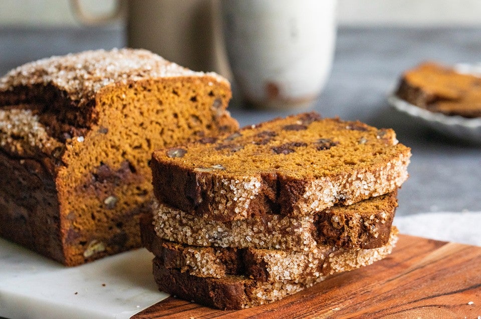 Gluten-Free Pumpkin Bread - select to zoom