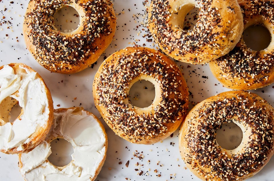 Chewy Everything Bagels