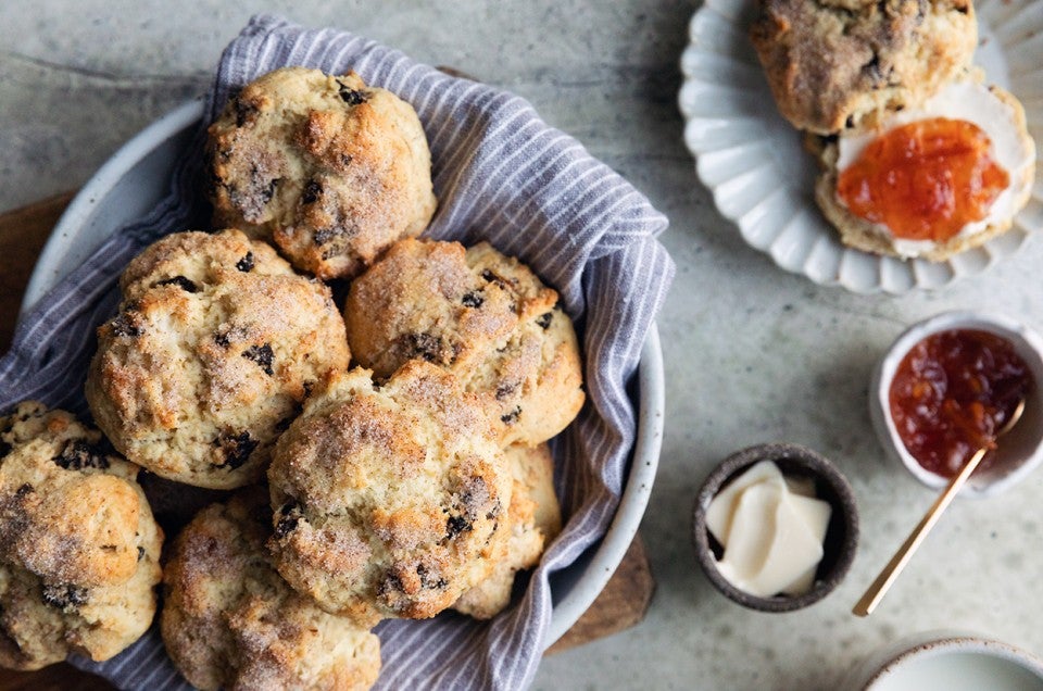 Gluten-Free Scones made with baking mix - select to zoom