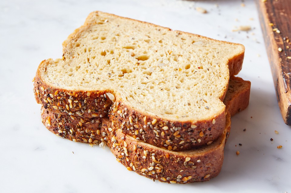 Keto-Friendly Seed & Spice Bread - select to zoom