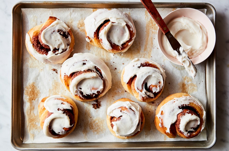 Perfectly Pillowy Cinnamon Rolls - select to zoom