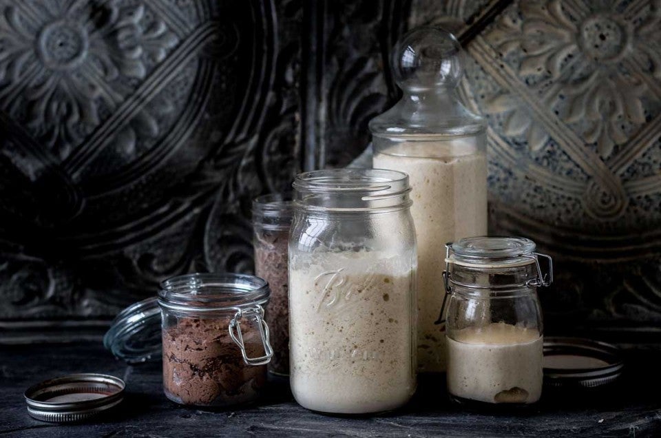 Jars of preferments