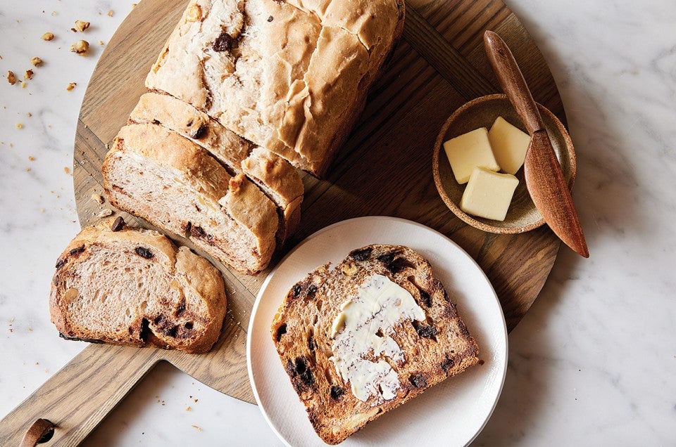 Chocolate Walnut Bread Machine Bread