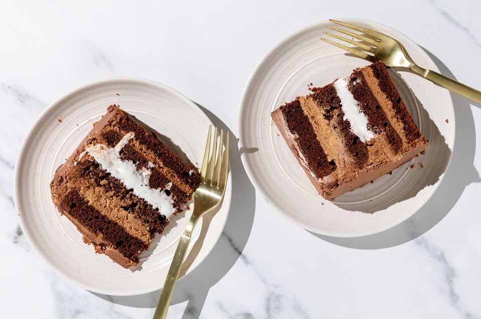 Milk Chocolate Layer Cake - select to zoom