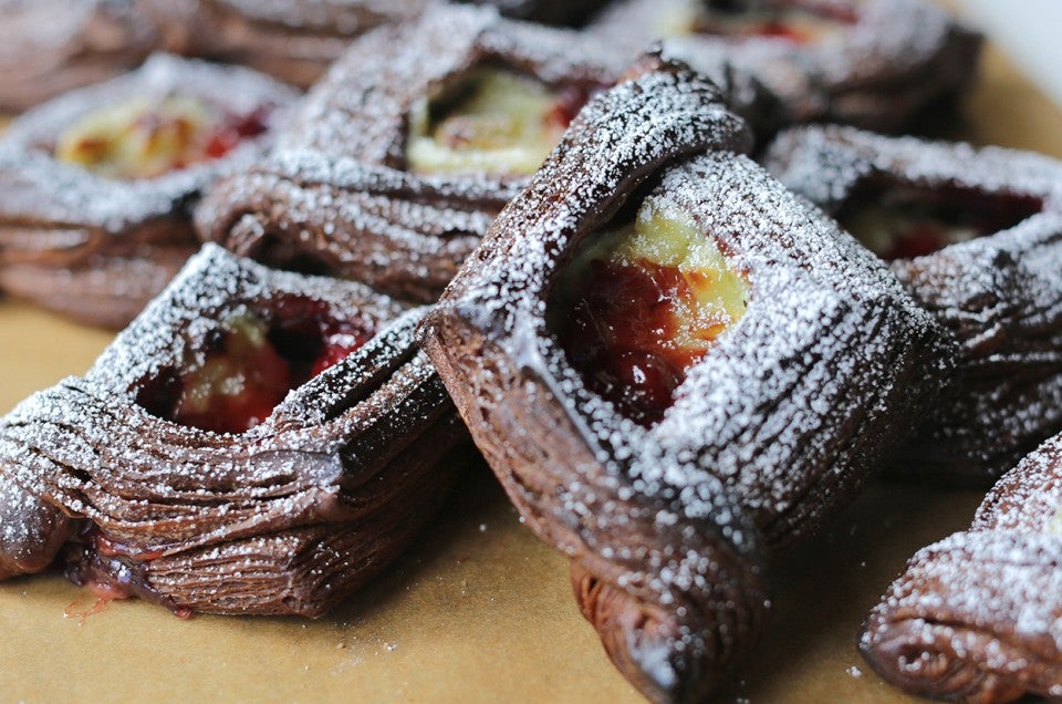 Chocolate Cherry Danish - select to zoom