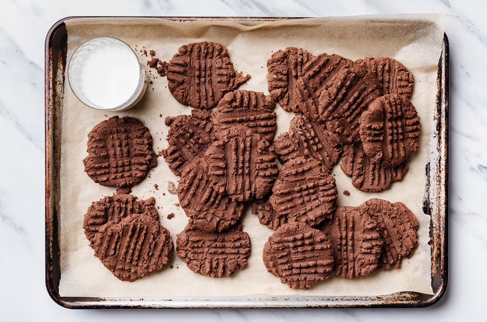 Chocolate Hazelnut Cookies - select to zoom