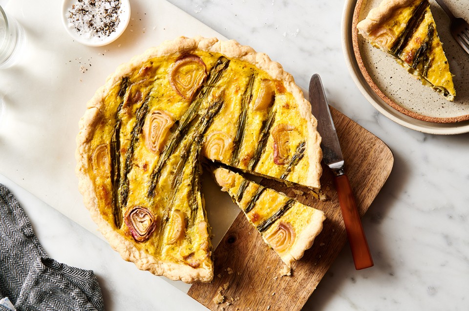 Essential Vegetable Quiche - select to zoom