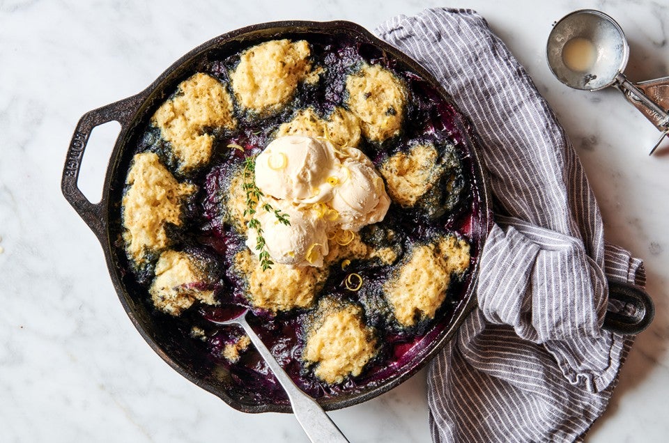 Maine Blueberries and Biscuits - select to zoom