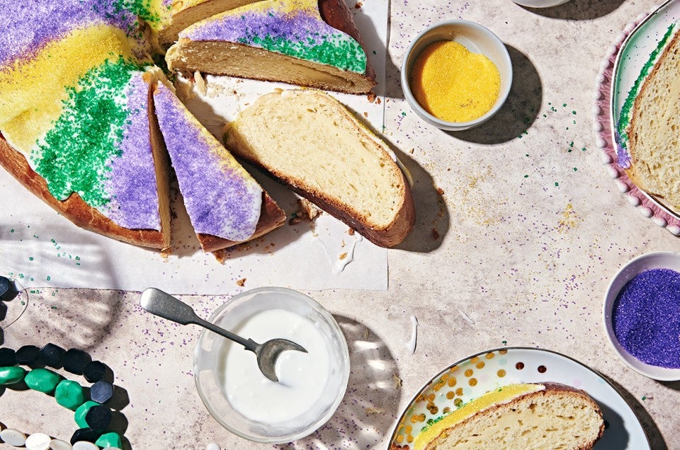 Mardi Gras King Cake - select to zoom