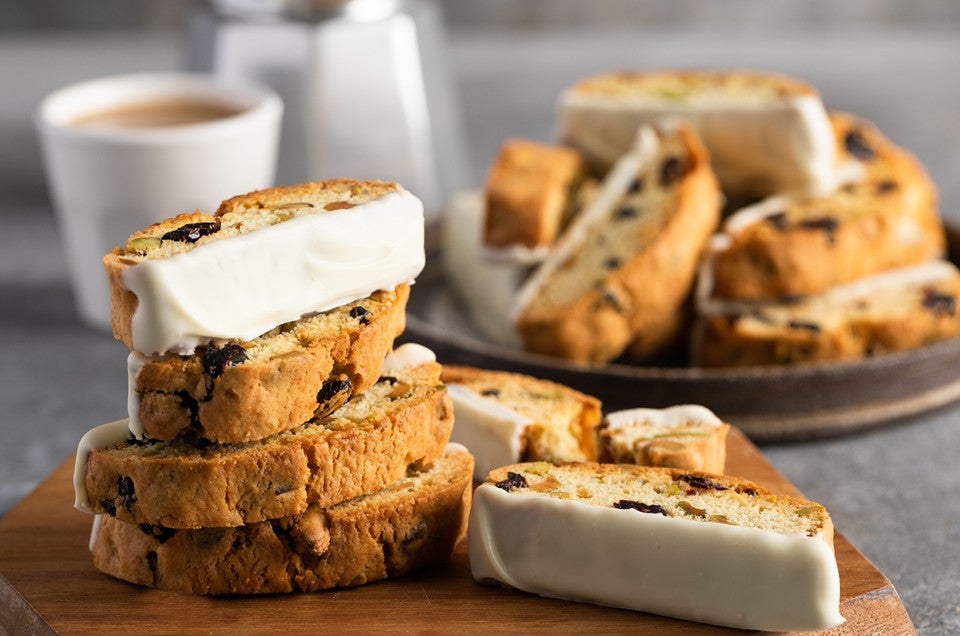 Pistachio-Cranberry Biscotti - select to zoom