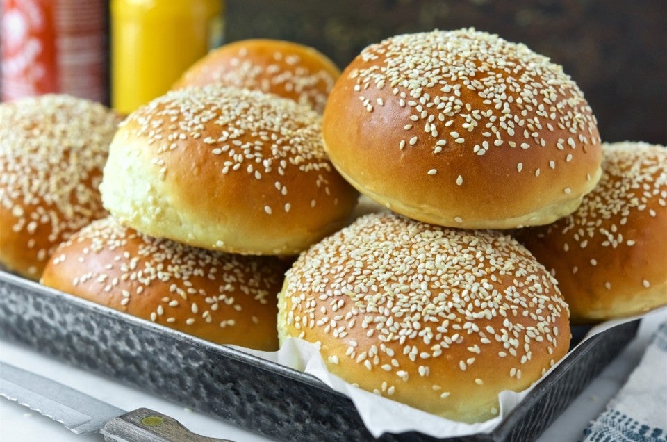 Beautiful Burger Buns