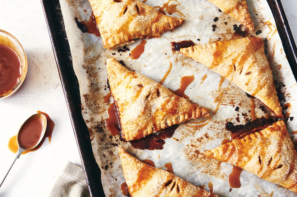Pear and Caramel Turnovers with Rye Puff Pastry - select to zoom