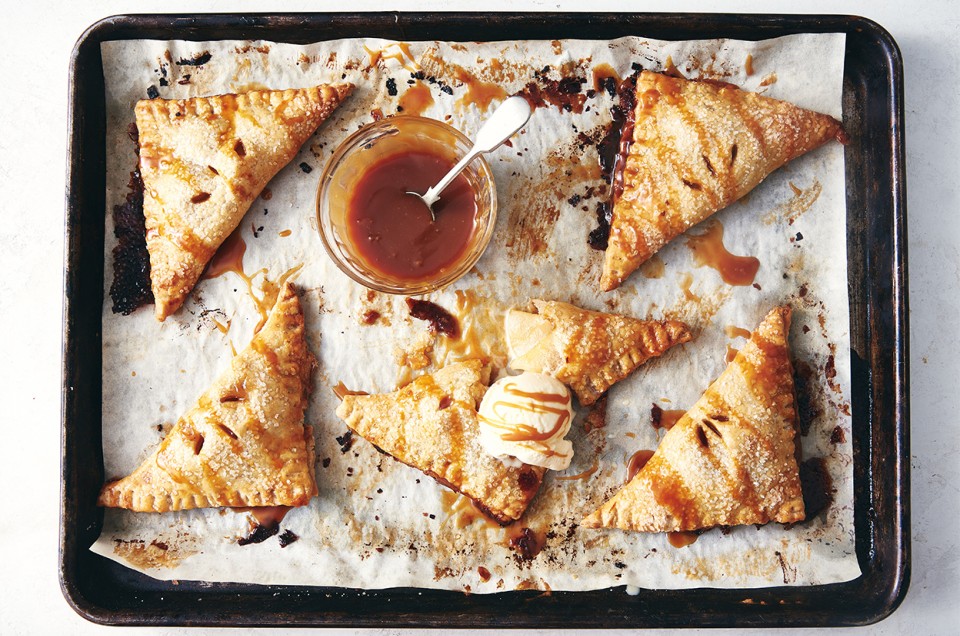 Pear and Caramel Turnovers with Rye Puff Pastry - select to zoom