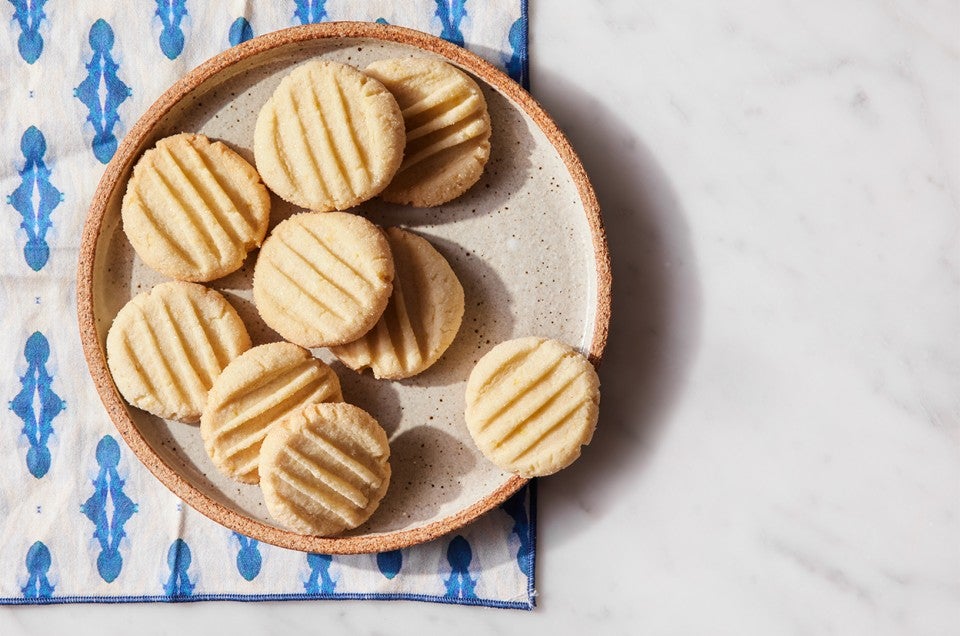 Whipped Lemon Shortbread