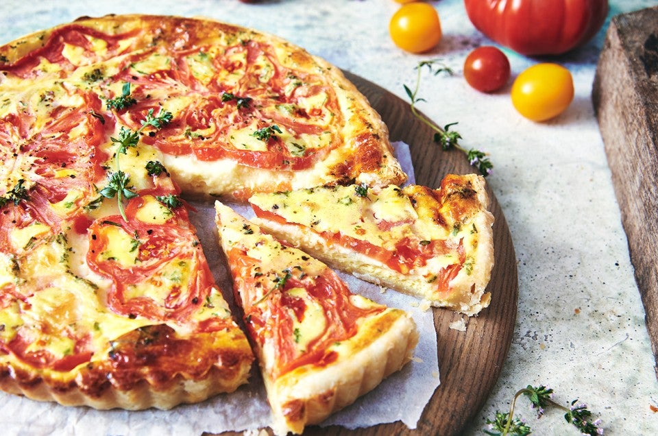 Fresh Tomato Tarts - select to zoom