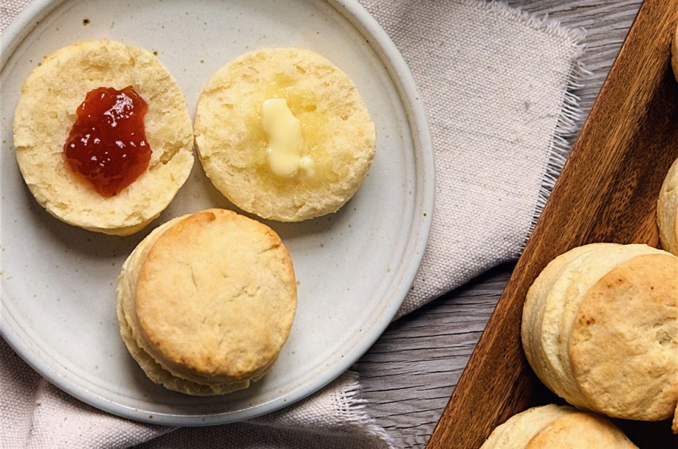 Plated biscuits