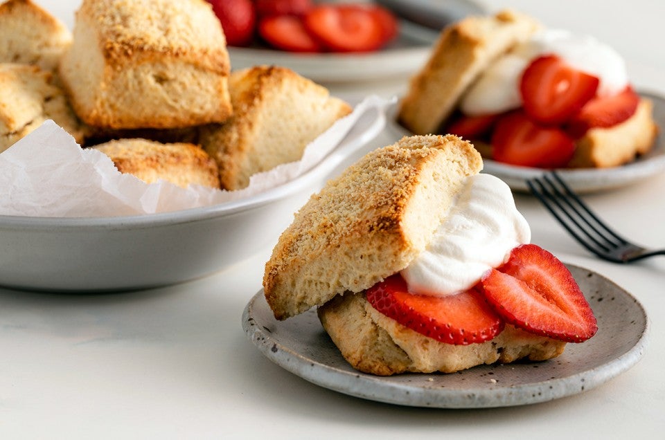 Almond Flour Shortcakes