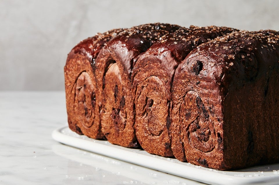 Japanese Chocolate Milk Bread - select to zoom