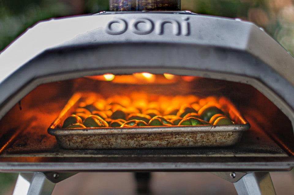 Roasting Tomatillos