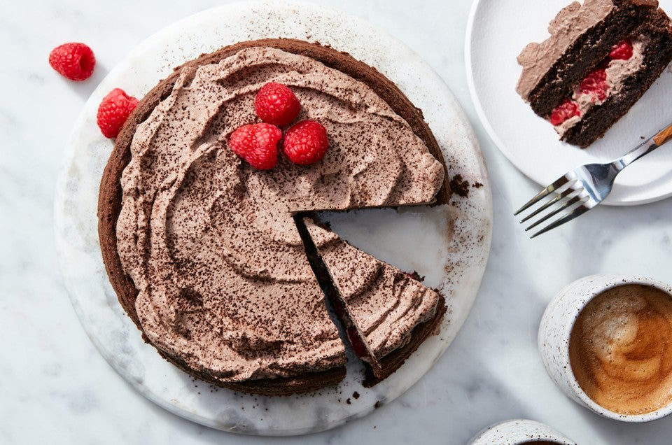 Chocolate Raspberry Torte - select to zoom