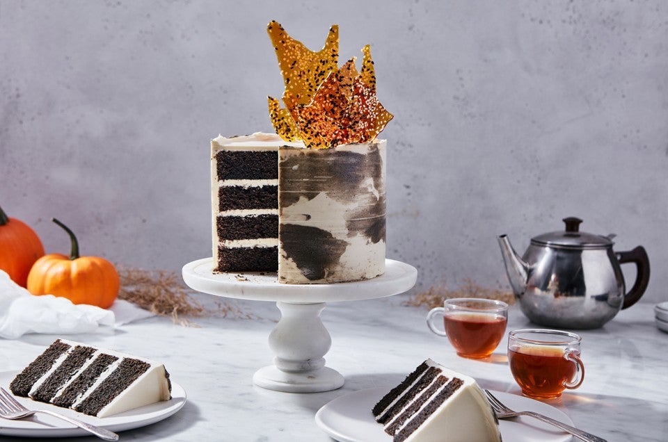 Black Sesame Cake - select to zoom