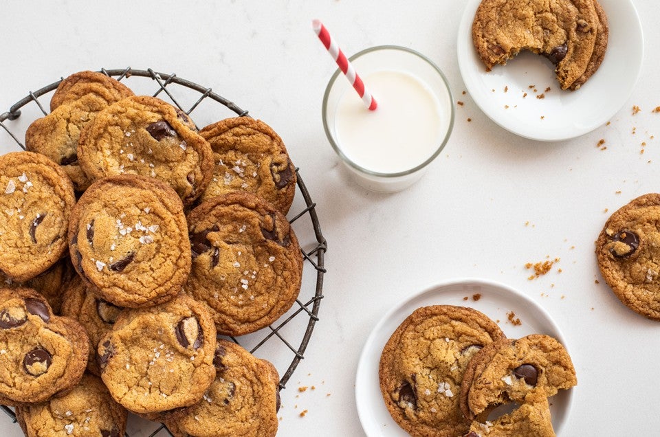 Joy's Brown Butter Chocolate Chip Cookies with Pecans - select to zoom