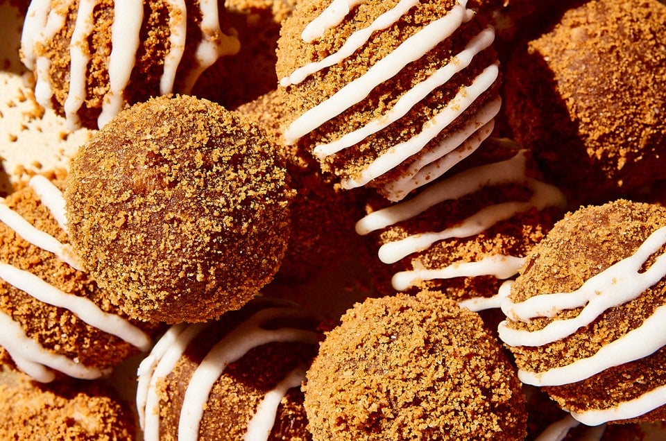 Eggnog Rum Balls - select to zoom