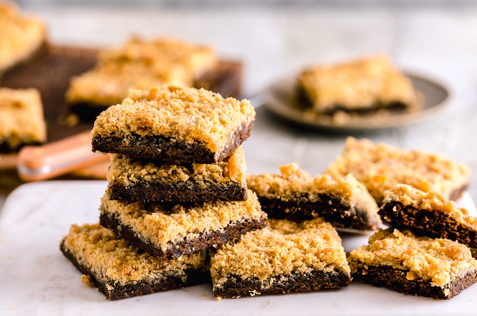 Sticky Ginger Squares - select to zoom