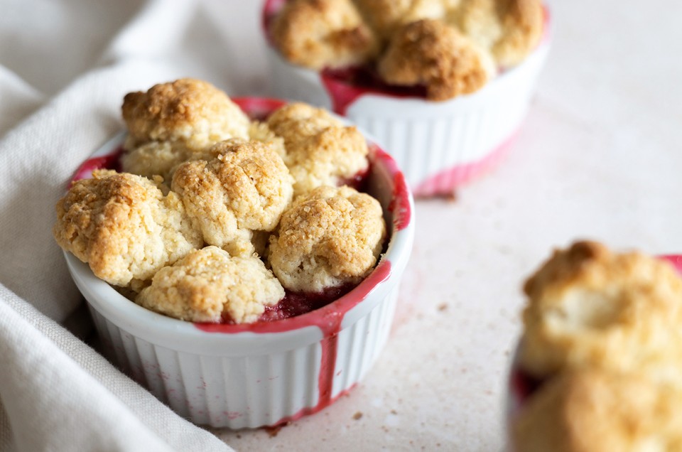 Individual Berry Cobblers - select to zoom
