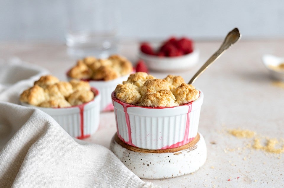 Individual Berry Cobblers - select to zoom