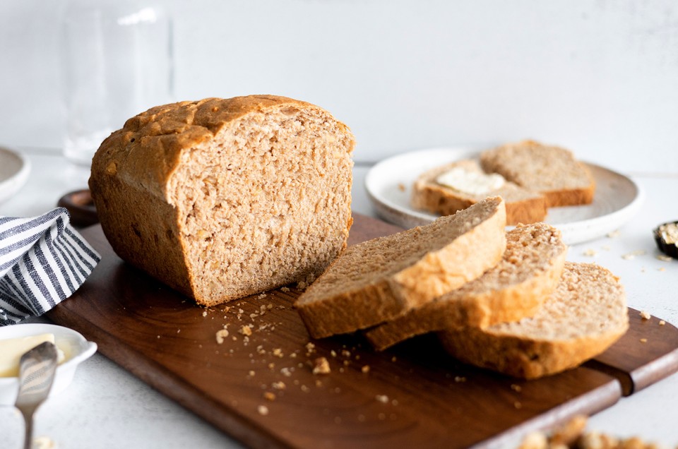 Maple-Walnut Oat Bread - select to zoom