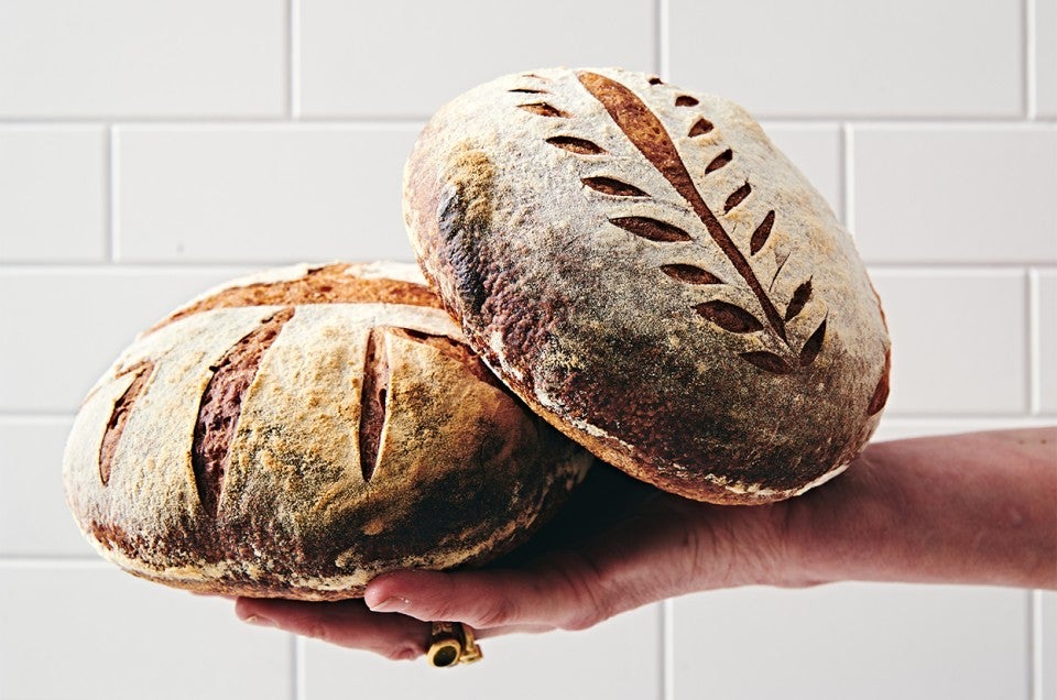 French Sourdough Bread from a Powdered Starter - select to zoom