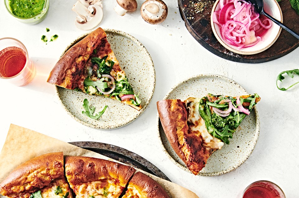 Keto-Friendly Pizza Crust - select to zoom