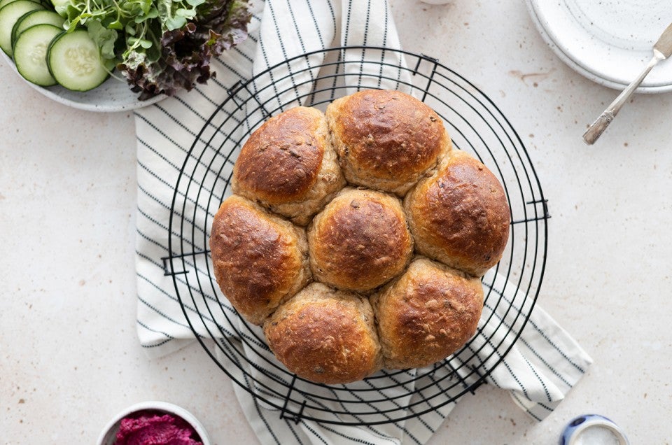 Malted Whole Grain Rolls - select to zoom