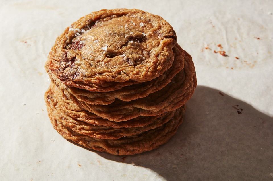Buckwheat-Cardamom Chocolate Chunk Cookies - select to zoom