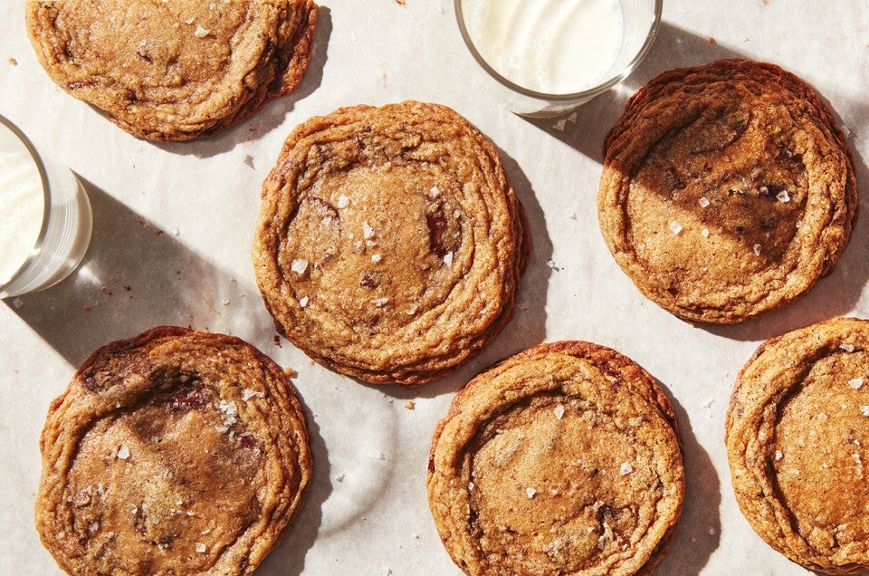 Buckwheat-Cardamom Chocolate Chunk Cookies
