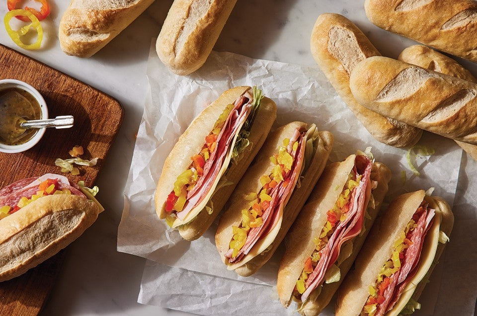 Italian Sub Rolls - select to zoom