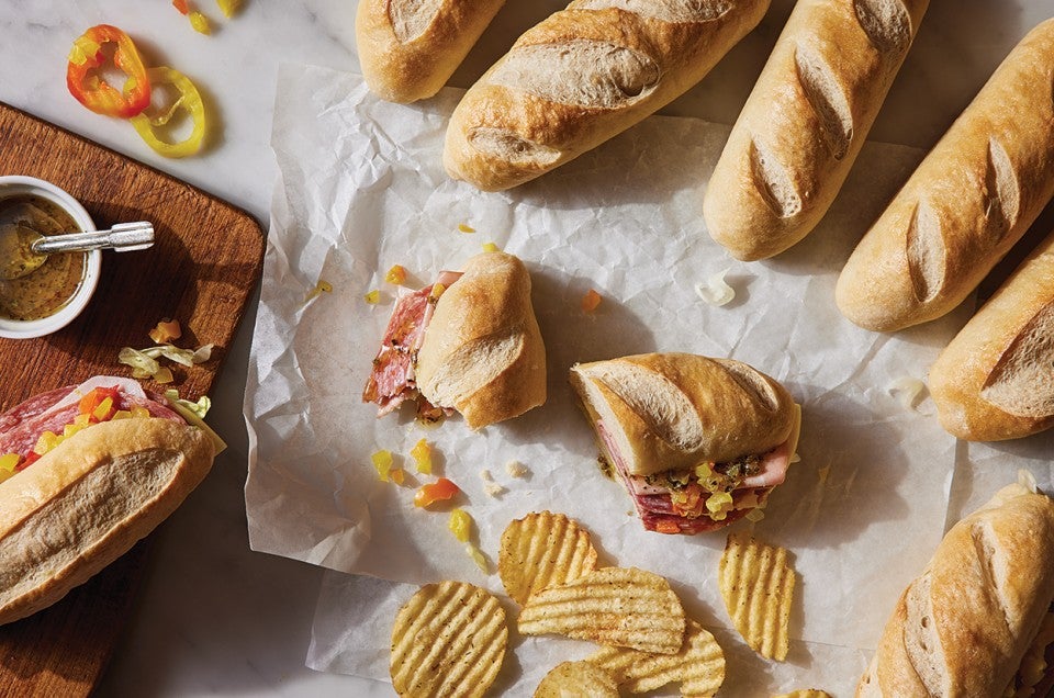 Italian Sub Rolls - select to zoom