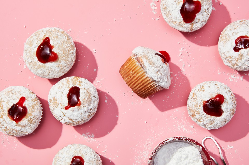 Jelly Doughnut Cupcakes - select to zoom