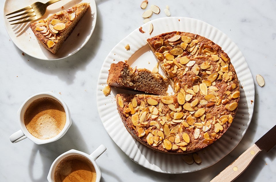 Paleo Honey-Almond Coffeecake