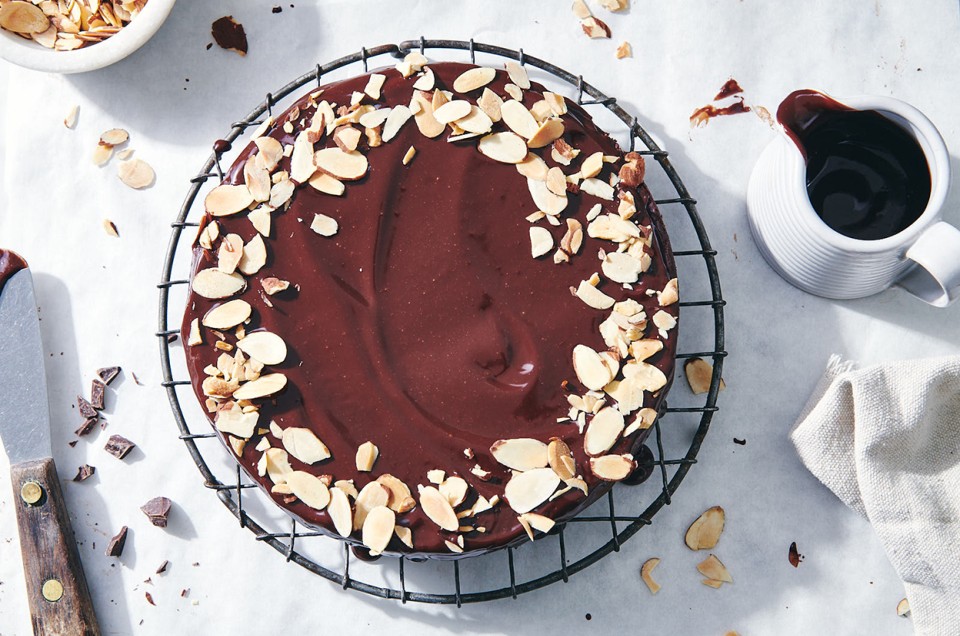 Chocolate Almond Flour Torte - select to zoom