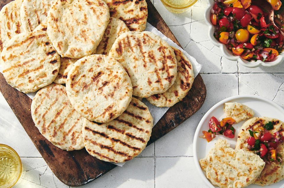 Grilled Asiago Rounds - select to zoom