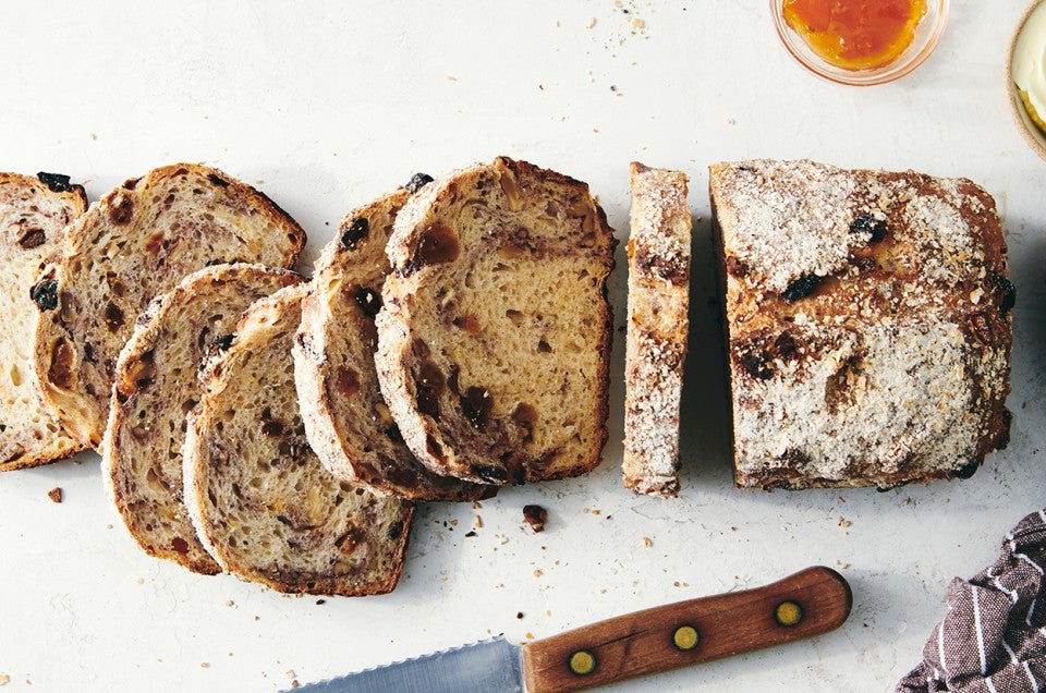 Walnut and Raisin Porridge Bread - select to zoom